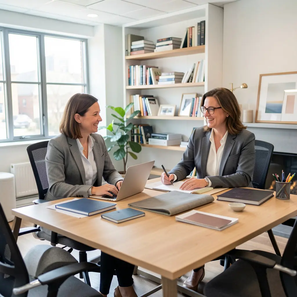 Our professional home styling team at work